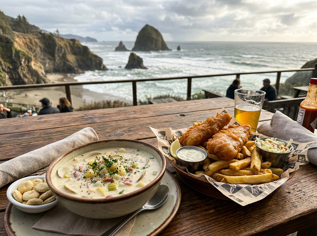 오레곤 코스트 해산물